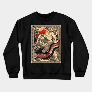 Poseidon the god of the sea Crewneck Sweatshirt